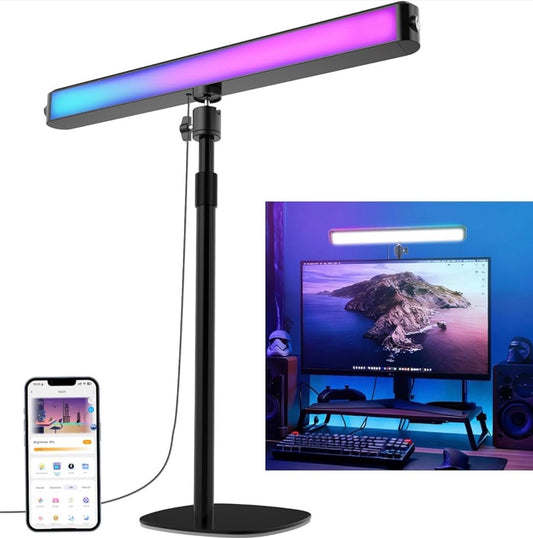 Dual Sided RGB LED Streaming Key Light